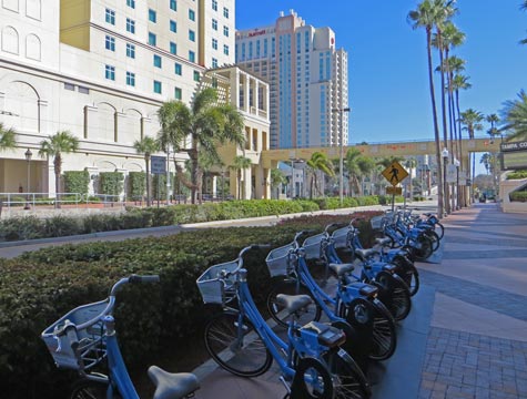 Cycling in Tampa Florida