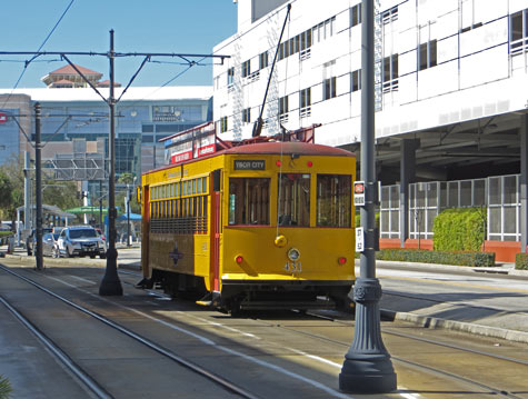 Historic Streetcar in Tampa Florida